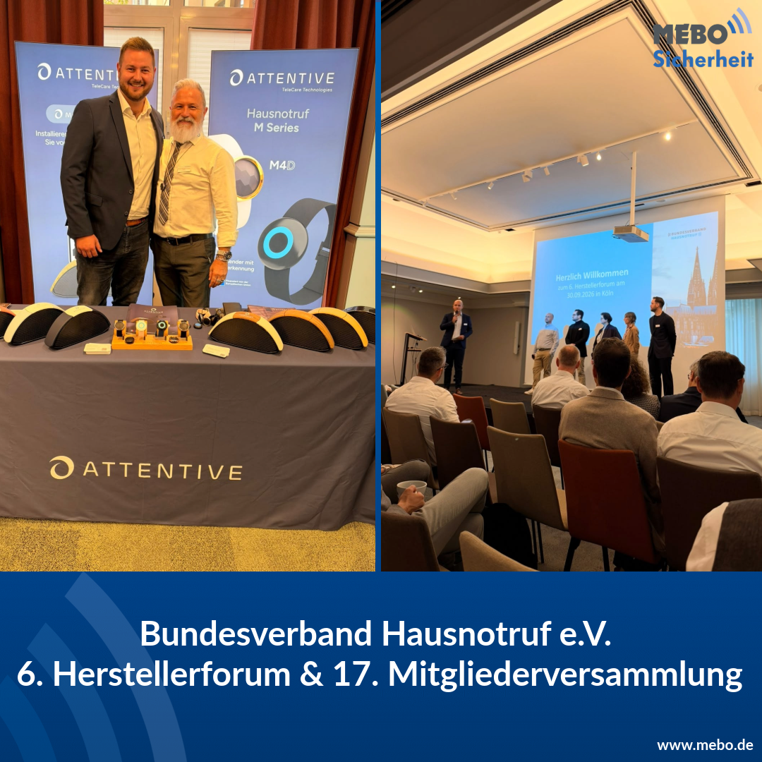 MEBO beim Herstellerforum des Bundesverbandes Hausnotruf